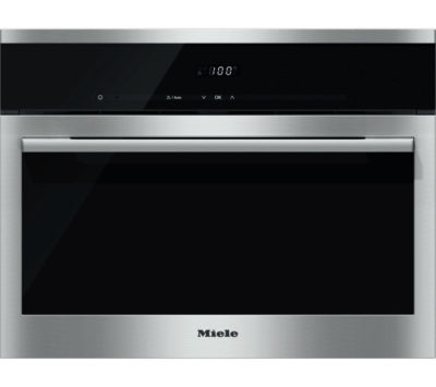 MIELE DG6100 Compact Steam Oven - Black & Steel MIELE DG6100 Compact Steam Oven - Black & Steel